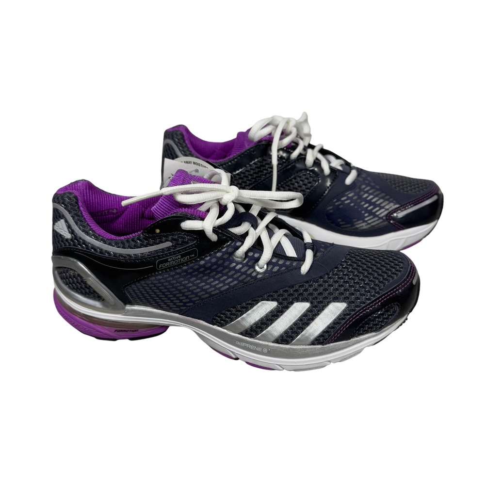 Adidas Astar Salvation 3W Women Running Shoes Purple Black‎ Silver Size 7.5 NEW